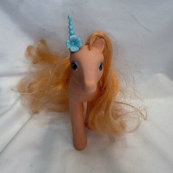 Vintage 1988 My Little Pony Wild Flower G1 Unicorn Hasbro Secret Surprise MLP - Picture 3 of 4